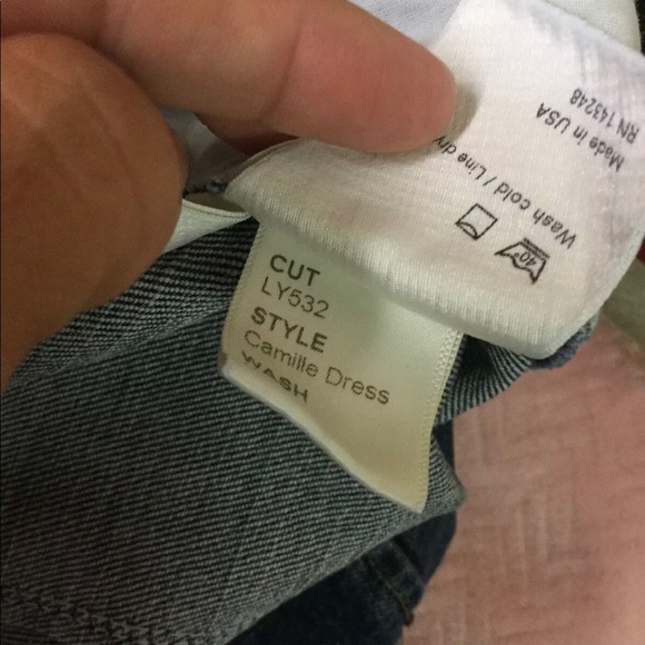 Reformation Blue Denim Midi Dress - Picture 3 of 4